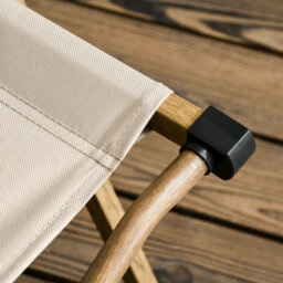 Outsunny Lightweight Portable Folding Chair For Camping, Fishing, Khaki - thumbnail 9