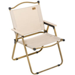 Outsunny Lightweight Portable Folding Chair For Camping, Fishing, Khaki - thumbnail 2