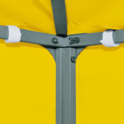 Walplus 2-Tier Gazebo Top Cover 310 G/ma 3X3 M Yellow - thumbnail 4