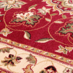 Red Traditional Bordered Floral Rug For Living Room Bedroom And Dining Room-160Cm X 230Cm - thumbnail 3