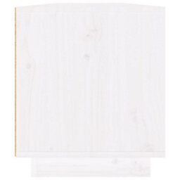 Berkfield Tv Cabinet White 110X34X40 Cm Solid Wood Pine - thumbnail 7
