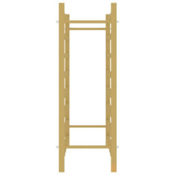 Berkfield Wine Rack For 48 Bottles Gold Metal - thumbnail 5