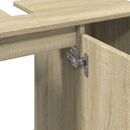 Berkfield Bathroom Cabinet Sonoma Oak 80X33X60 Cm Engineered Wood - thumbnail 8
