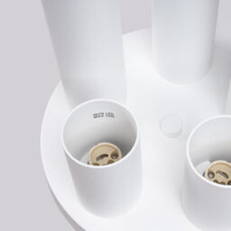 Luminosa Lighting Luminosa Lagos Modern Ceiling Lamp 5 Light White - thumbnail 4