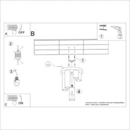 Luminosa Lighting Luminosa Lagos Modern Ceiling Lamp 5 Light White - thumbnail 7