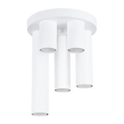 Luminosa Lighting Luminosa Lagos Modern Ceiling Lamp 5 Light White - thumbnail 1
