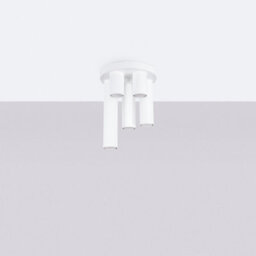 Luminosa Lighting Luminosa Lagos Modern Ceiling Lamp 5 Light White - thumbnail 2