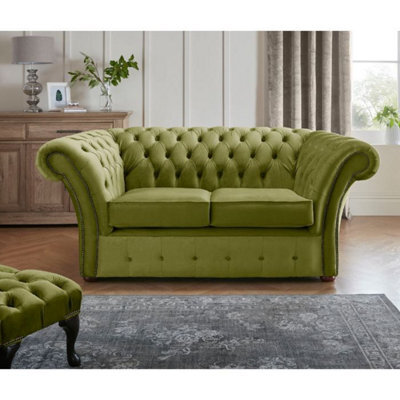 Chesterfield Beaumont 2 Seater Sofa Malta Grass 12 - image 1