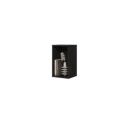 Arte Teen Flex 11 Wall Shelf In Raw Steel - 270mm X 450mm X 250mm - Chic Minimalist Storage Solution - thumbnail 2