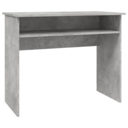 Berkfield Modern Desk Concrete Grey 90X50X74 Cm Engineered Wood