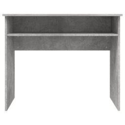 Berkfield Modern Desk Concrete Grey 90X50X74 Cm Engineered Wood - thumbnail 4