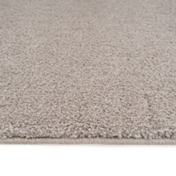 Loomed Machine Washable Shaggy Rug Silver Grey Fluffy Mats 80Cm X 150Cm - thumbnail 6