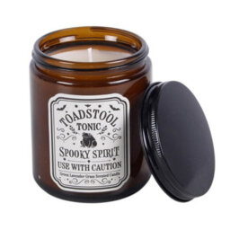 Toadstool Tonic Lavender Grass Candle Green Apothecary Jar Candle - thumbnail 3