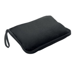 Midocean 2 In 1 Cozy Travel Pillow Set Black (One Size) - thumbnail 3
