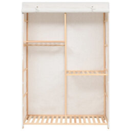 Berkfield 3-Tier Clothes Wardrobe 110X40X170 Cm - thumbnail 2