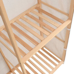 Berkfield 3-Tier Clothes Wardrobe 110X40X170 Cm - thumbnail 5