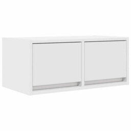 Berkfield Tv Cabinet White 60X31X25.5 Cm Engineered Wood - thumbnail 2
