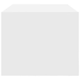 Berkfield Tv Cabinet White 60X31X25.5 Cm Engineered Wood - thumbnail 7