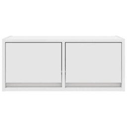 Berkfield Tv Cabinet White 60X31X25.5 Cm Engineered Wood - thumbnail 6