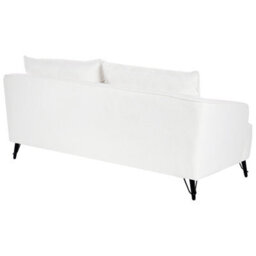 Beliani Living Room Set 5 Seater Hobro Boucle White - thumbnail 7