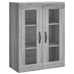 Berkfield Highboard Grey Sonoma 69.5X34X180 Cm Engineered Wood - thumbnail 5