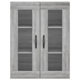 Berkfield Highboard Grey Sonoma 69.5X34X180 Cm Engineered Wood - thumbnail 6