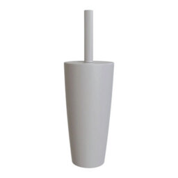 Blue Canyon Boda Toilet Brush & Holder Grey Deep Cleaning Flexible Bristles Odour Free Compact Durable Design - thumbnail 1