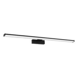 Elegant Black Aluminium Wall Light With White Plastic Shade And 14W Led Bulb