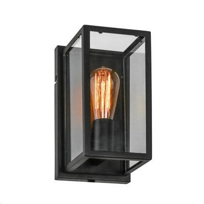 Luminosa Lighting Luminosa Laverno Industrial, Retro 1 Light Wall Lamp, E27