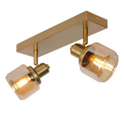 Lucide Bjorn 2 Light Spotlight Bar Matt Gold - thumbnail 8
