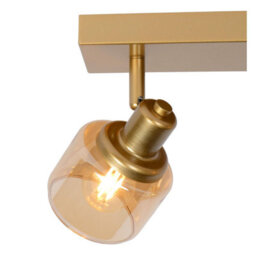 Lucide Bjorn 2 Light Spotlight Bar Matt Gold - thumbnail 7