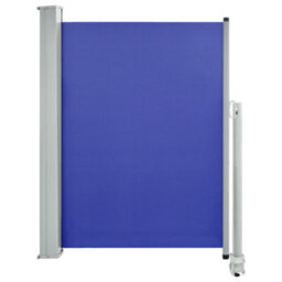 Walplus Patio Retractable Side Awning Garden Sun Shade Canopy Gazebo For Back Door, Porch, Patio 100X300 Cm Blue - thumbnail 2