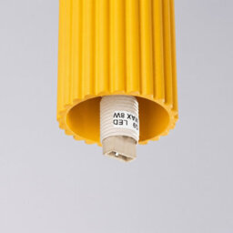 Sollux Lighting Halo Aluminum/glass Yellow 1 Lights Modern Ceiling Lamps - thumbnail 6