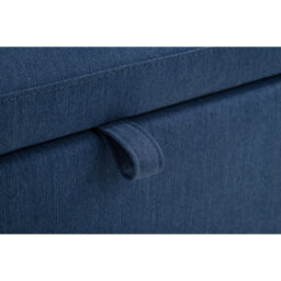Julian Bowen Sorrento Ottoman Storage Bench - Blue - thumbnail 8