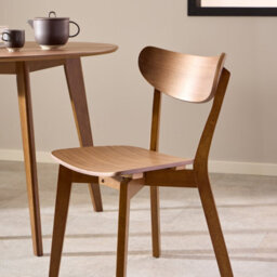 Furniture To Go Roxby Round Dining Table In Walnut 105X76Cm - thumbnail 5