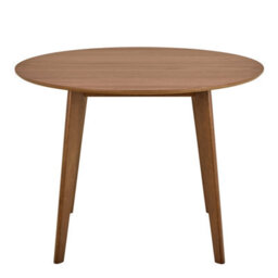 Furniture To Go Roxby Round Dining Table In Walnut 105X76Cm - thumbnail 2