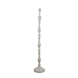 Lights Collection Lighting Collection Hamada Cream Candle Stick Base - thumbnail 1