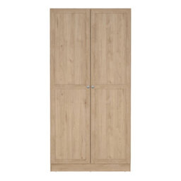 Furniture To Go Brande Wardrobe With 2 Frame Doors In Jackson Hickory - thumbnail 2