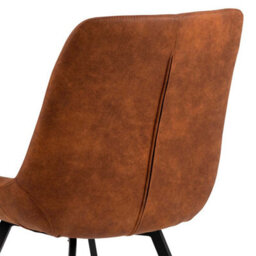 Furniture To Go Waylor Dining Chair In Brown Fabric Set Of 2 - thumbnail 7