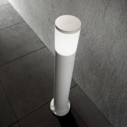 Ideal Lux Luminosa Amelia 1 Light Outdoor Bollard Light White Ip55, E27 - thumbnail 2