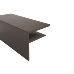 Storm 3.0M 35mm Aluminium F Section Brown Pk4