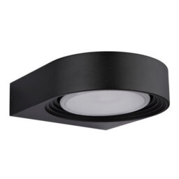 Luminosa Lighting Luminosa Oko Outdoor Wall Down Lamp Matt Black Ip44 Led 3000K - thumbnail 2