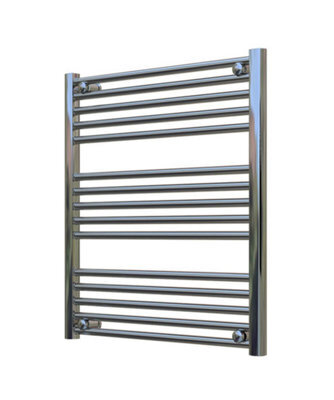 ADIGE Radiators Adige Small Chrome Towel Radiator 700mm Wide, 750mm High - image 1