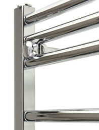 ADIGE Radiators Adige Small Chrome Towel Radiator 700mm Wide, 750mm High - thumbnail 5