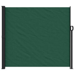 Berkfield Retractable Side Awning Dark Green 180X600 Cm - thumbnail 3