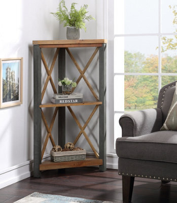 Baumhaus Urban Elegance - Reclaimed Small Corner Bookcase