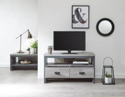 Gfw Boston Corner Tv Unit Grey - thumbnail 2