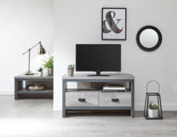 Gfw Boston Corner Tv Unit Grey