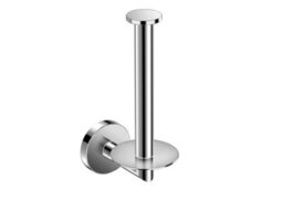 Cosmic Vertical Toilet Roll Holder, Chrome, Hidden Fixings, Anti-Corrosion, Start Collection