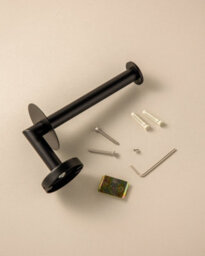 Cosmic Vertical Toilet Roll Holder, Chrome, Hidden Fixings, Anti-Corrosion, Start Collection - thumbnail 3